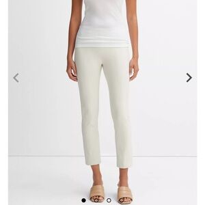 Vince Cream Front Seam Ponte Legging